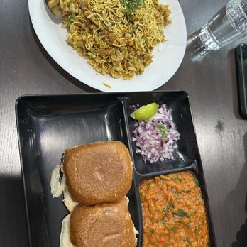 Tasty Bites USA signature dishes Pani PuriDabeliVada Pav